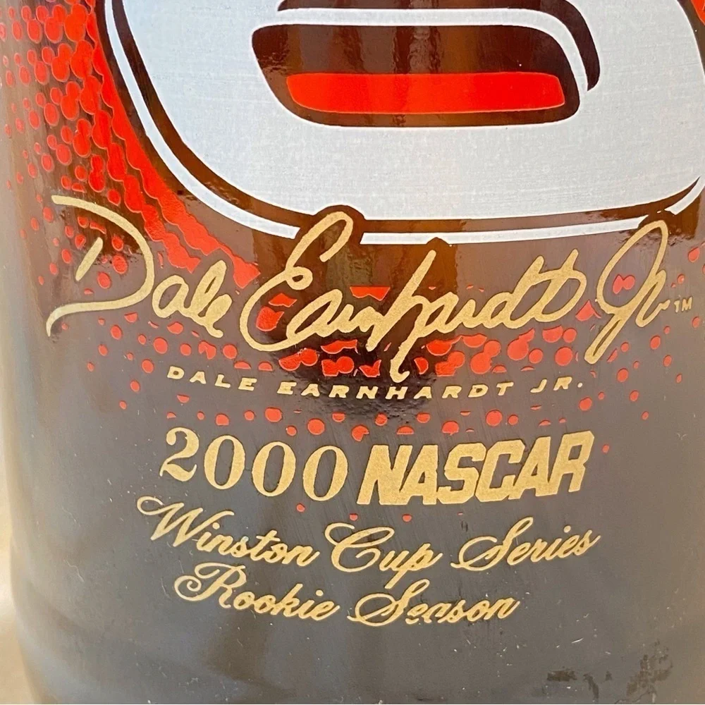 Dale Earnhardt Jr. Budweiser NASCAR Bottle/Bank!